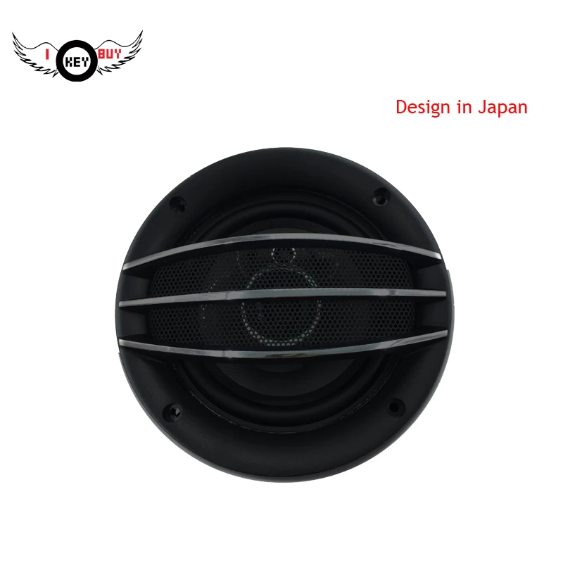 1 Pair /Lot 4 inch 200W 4 Ohm 3 Ways Coaxial Car Speaker Audio Vehicle Auto Stereo Hifi Rubber Edge Louder Speaker