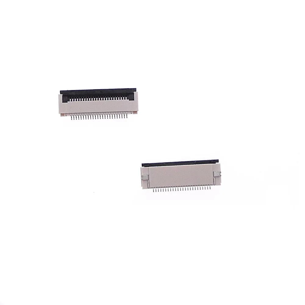 카메라 캐리어 FPC 커넥터, 0.5MM 피치 연결 24 핀 케이블 홀더 플립 커버