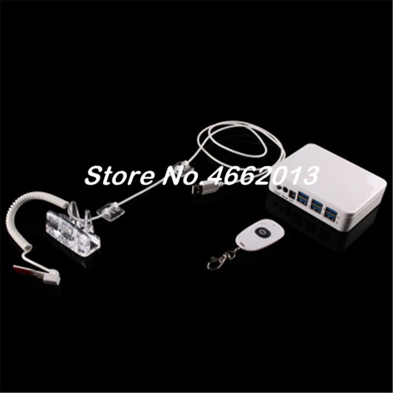 

Mobile Phone Security Display Acylic Stand Tablet Burglar Alarm System Cellphone Anti Theft Alarm Box For Retail 4 6 8 10 Ports