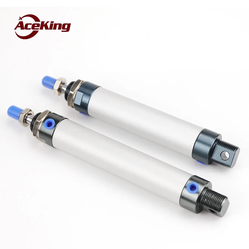 Small mini aluminum alloy cylinder MAL 40X25X50X75X100X125X150X175X200-CA push industrial fixture in circular cylinder MAL40X50