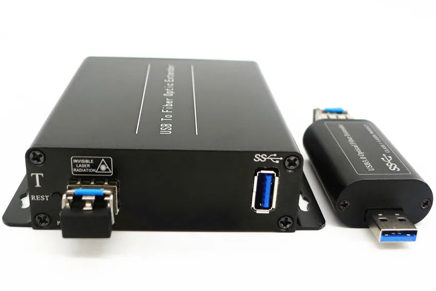 USB3.0 Optical fiber extender, USB3.0 fiber optic transceivers,USB3.0 Optical single multi-mode Single fiber LC, 250M