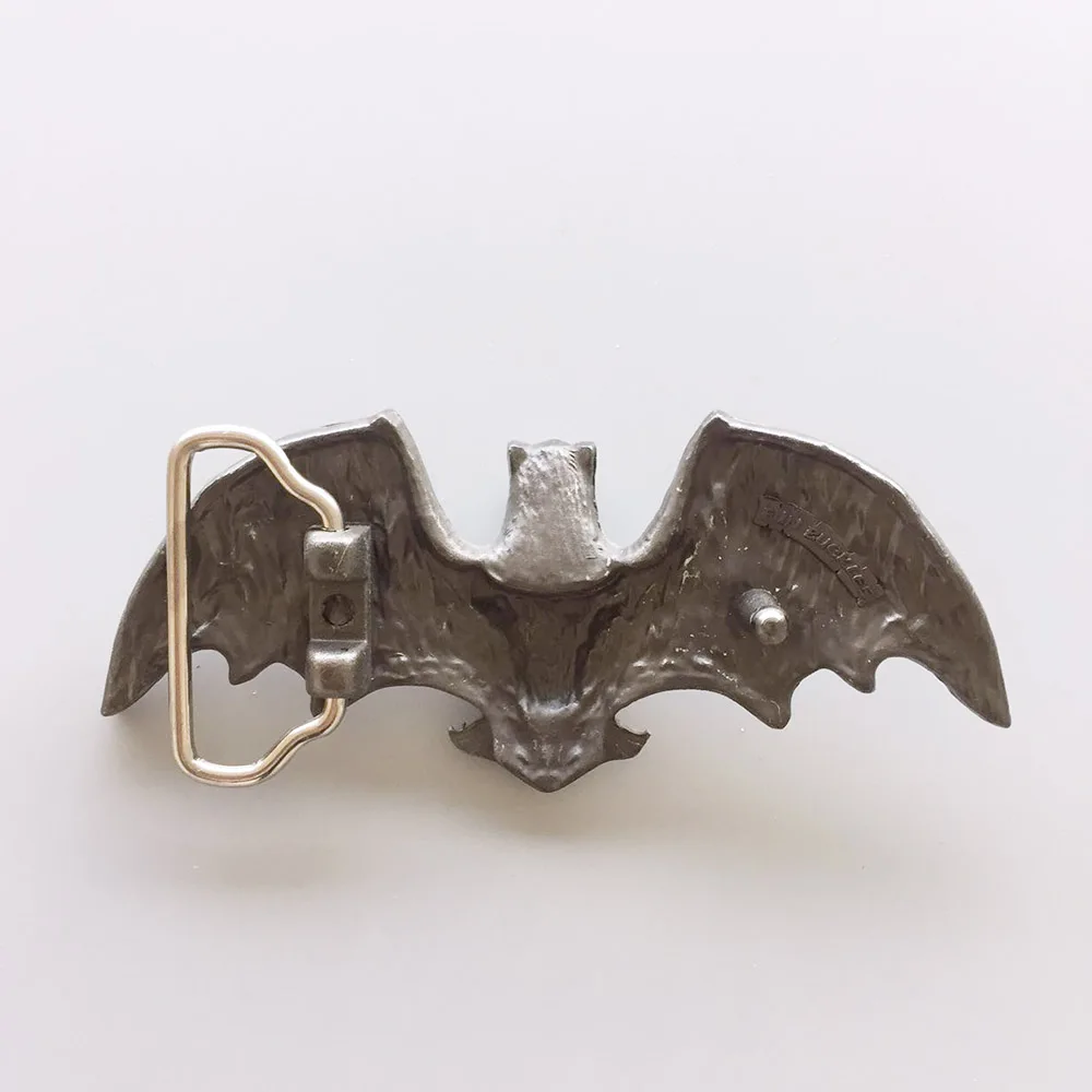 Großhandel Einzelhandel Verteilen Neue Vintage Stil 3D Cut Fledermaus Gürtel Schnalle Freies Verschiffen Auf Lager auch in die UNS