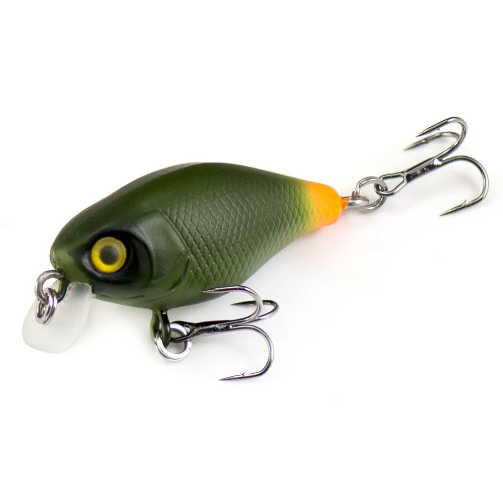 38 mm 4,4 g Kurbelköder Hartplastik Angelköder, Countbass Wobbler Süßwasser Crappie Angelköder