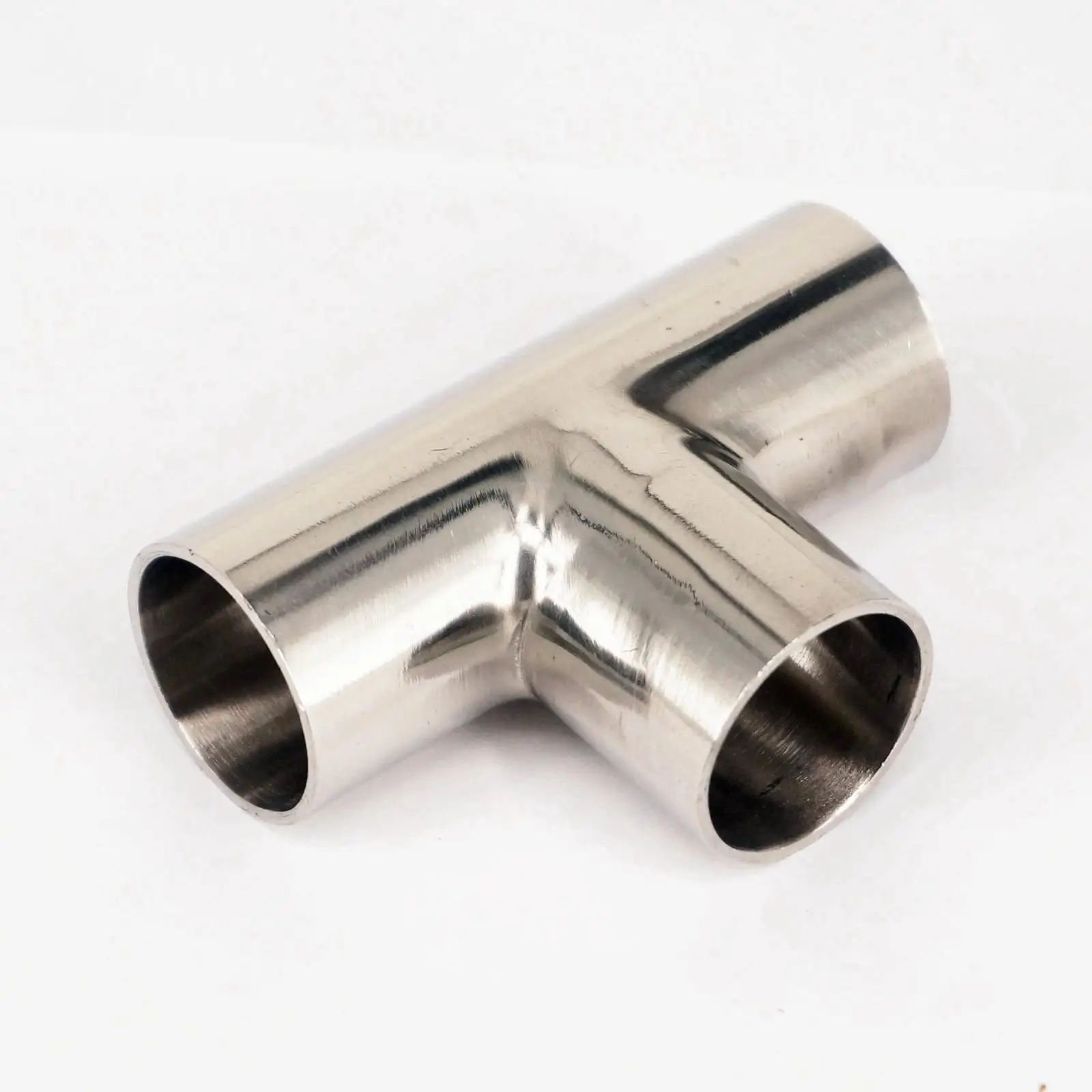 25Mm O/D 304 Rvs Sanitair Weld Tee Connector Pijp