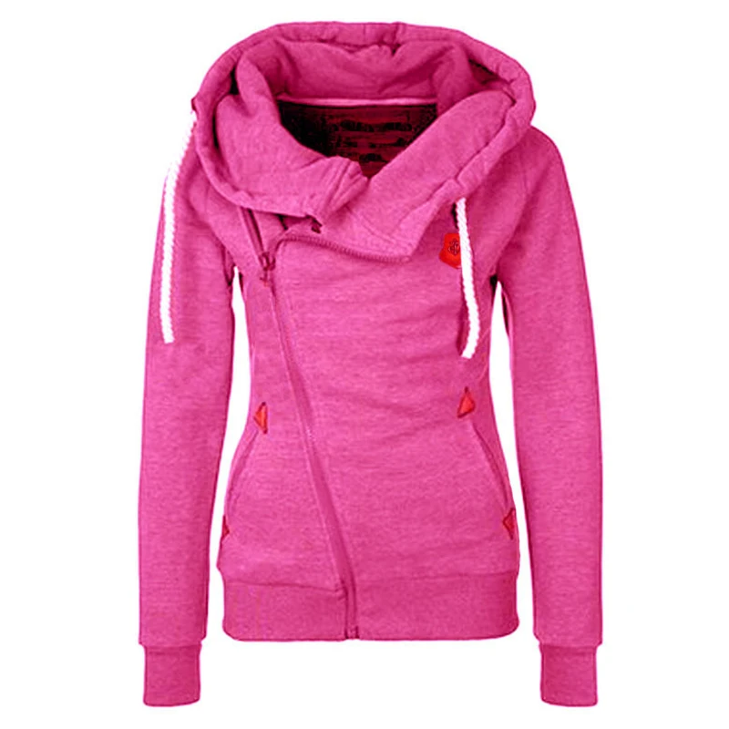 New Women Long Sleeve Hooded Hoodie Ladies Casual Sweatshirt Tops Hoody Pullover