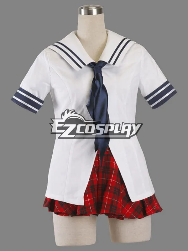 Ikki Tousen Sailor Suit Battle Vixens Cosplay Costume E001