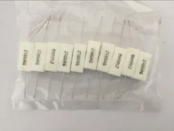 10PCS 5W Watt 0.1R-2K Ohm 5% Ceramic Cement Power Resistor Discount 50