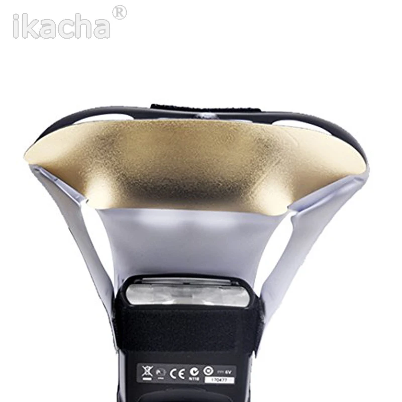 Phổ Speedlight Flash Khuếch Tán/Softbox Tổ Ong Lưới Tri-Color Reflector Cho Canon Nikon Sony Máy Ảnh
