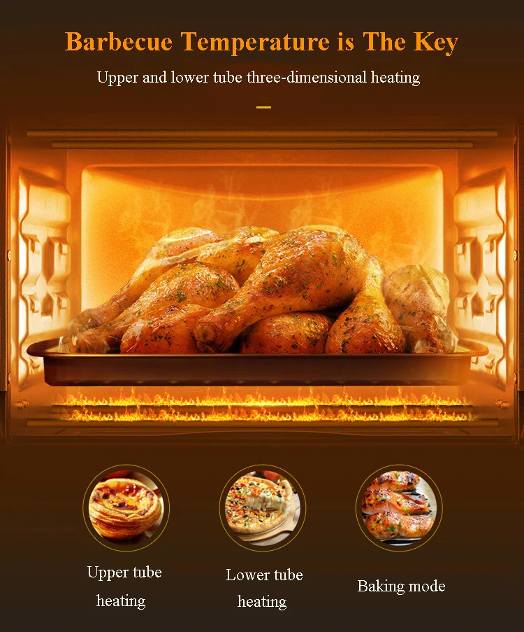 Double electric roasting pink oven household bread baking box pizza shop cake shop ~350 degrees 3000 watts PZ-ER2PR