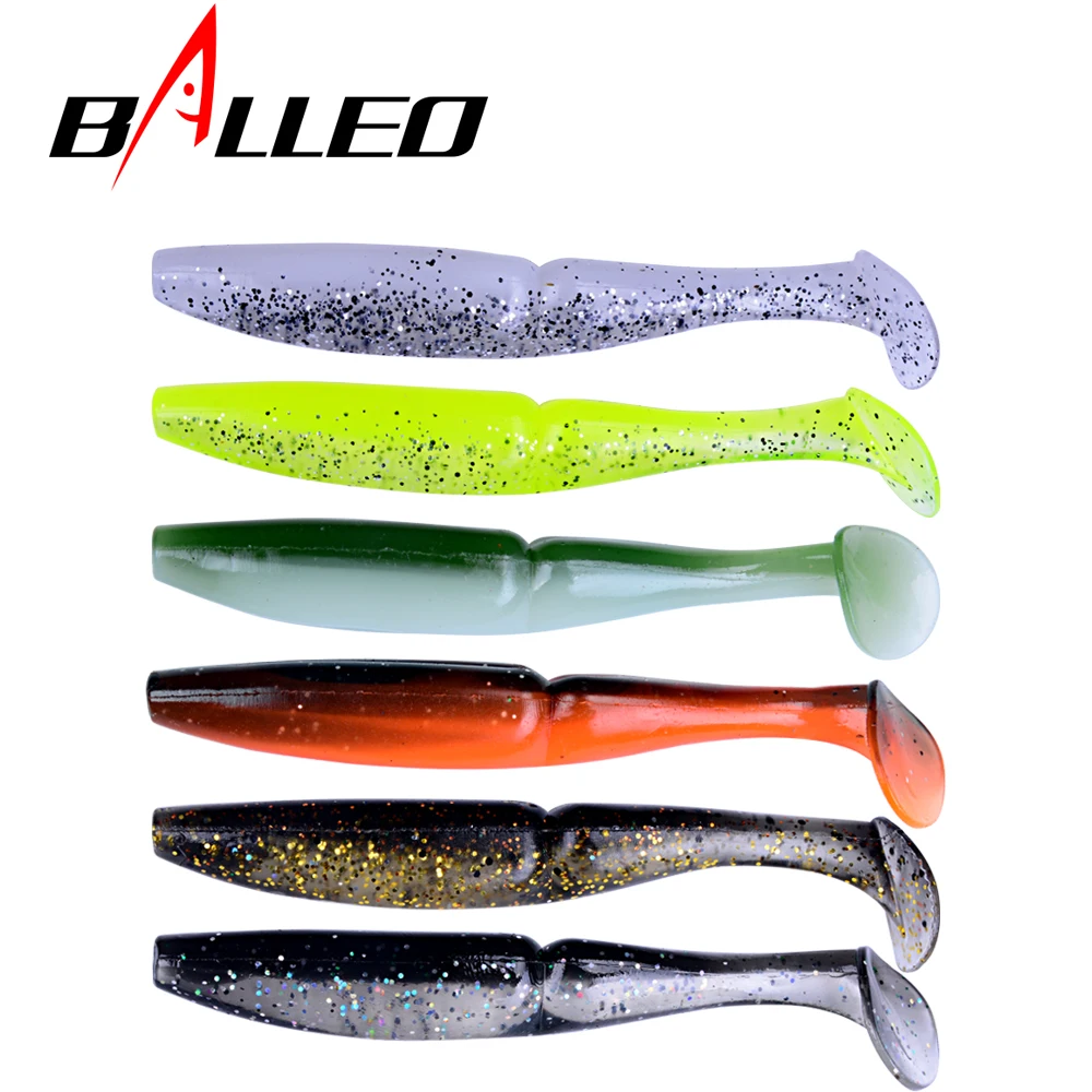 Balleo 3pcs/lot soft lure 12g/11cm double color Fishing lure  Shad Worm  Swimbaits Silicone Soft Bait Carp Artificial Soft Lure