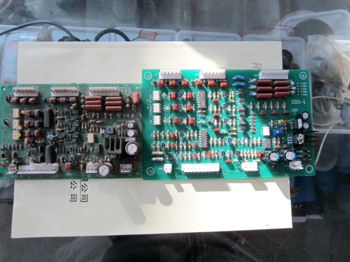 ZX5-1 DC arc SCR circuit board attached wiring diagram suitable for modified welder welder circuit board.