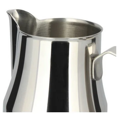 FeiC 1pc 350ml/550ml/750ml Motta style  Stainless Steel Milk Pitcher/Jug Milk Foaming Jug/Non-stick coatin for Barista latte art