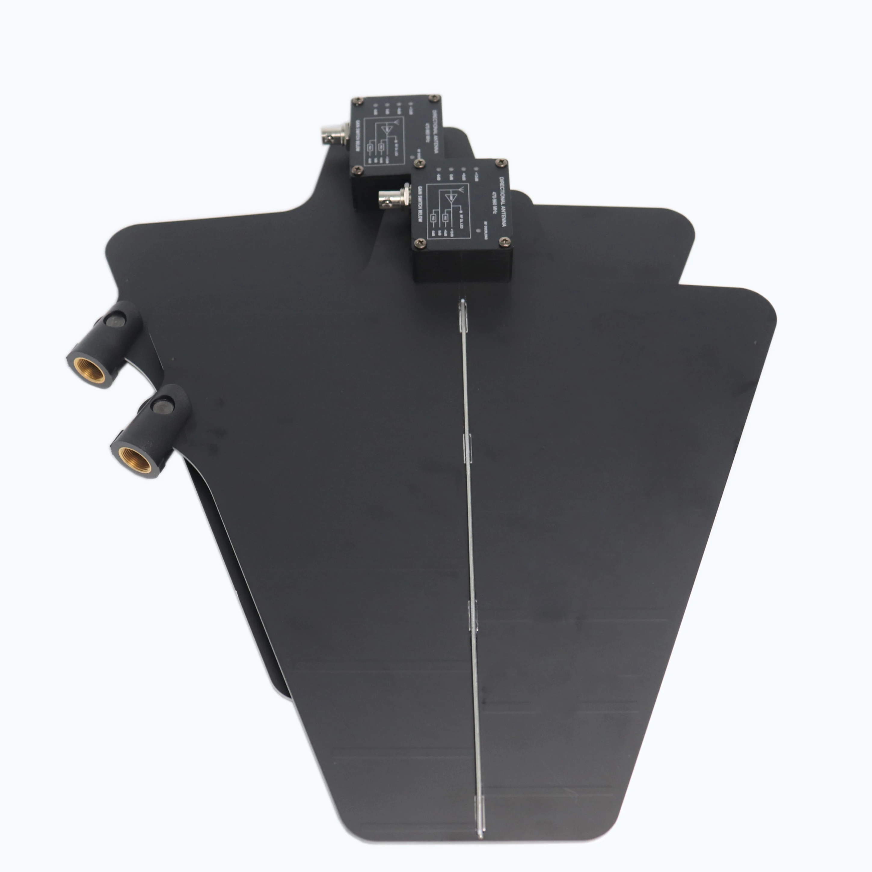 Leicozic UA874 Two Active Directional Antenna & Splitter System Kit UHF Antena Integrated Amp For Microphone Wireless UHF470-950