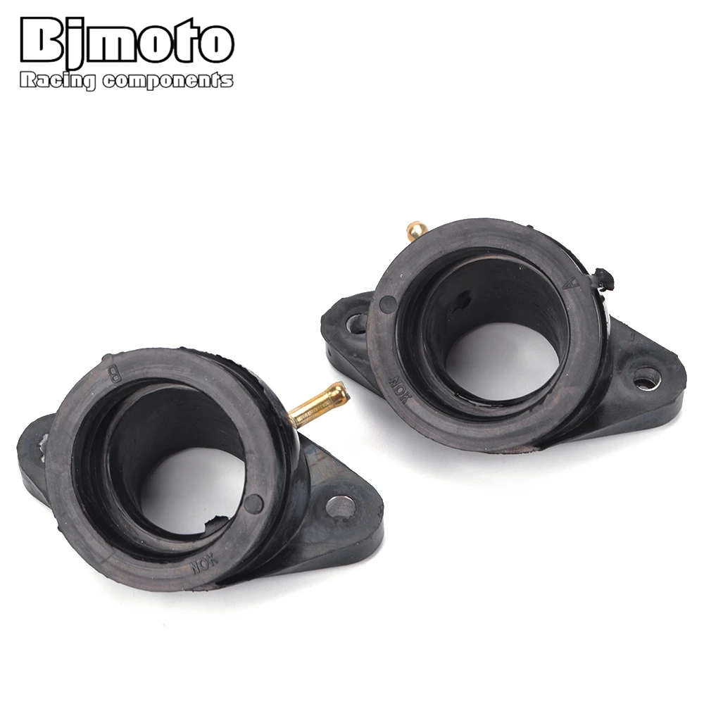 2 pçs motocicleta 2gv-13586-01 2gv-13596-00 adaptador de interface do coletor do carburador para yamaha xv400 xv500 xv535 virago 400 500 535