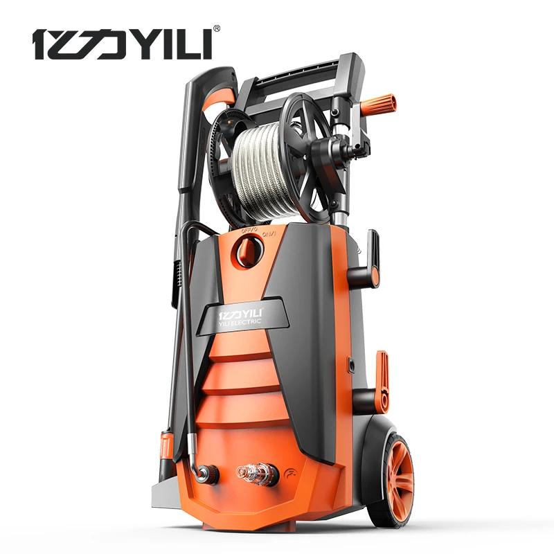 190bar High Pressure Washing Machine Portable Car Washer Household Cleaning Machine 220V 50Hz Pressure Washer 2100W 9LPM