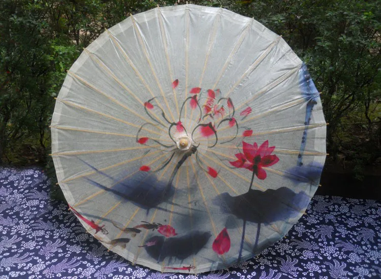 

Lotus Umbrella High Quality Waterproof Dancing Prop Festival Collection