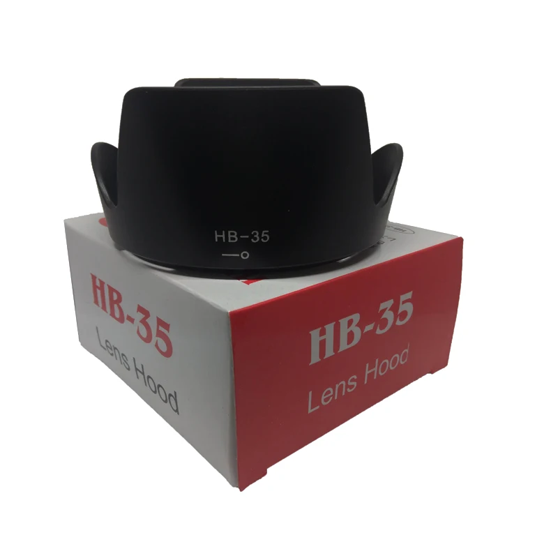 10pcs/lot HB-35 HB35 bayonet Lens Hood  for Camera AF-S DX 18-200mm f/3.5-5.6G IF-ED Y451 with package box