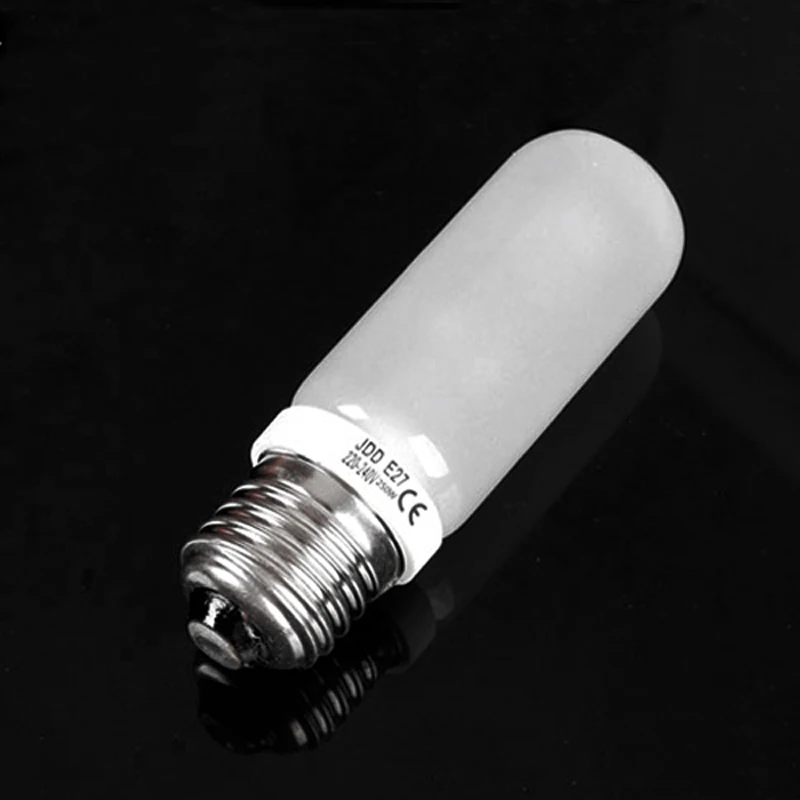 5pcs/lot 110V or 220V Photo Studio 250W E27 Flash Light Modeling Lamp Bulb 3200K For Strobe Flashlight Lighting