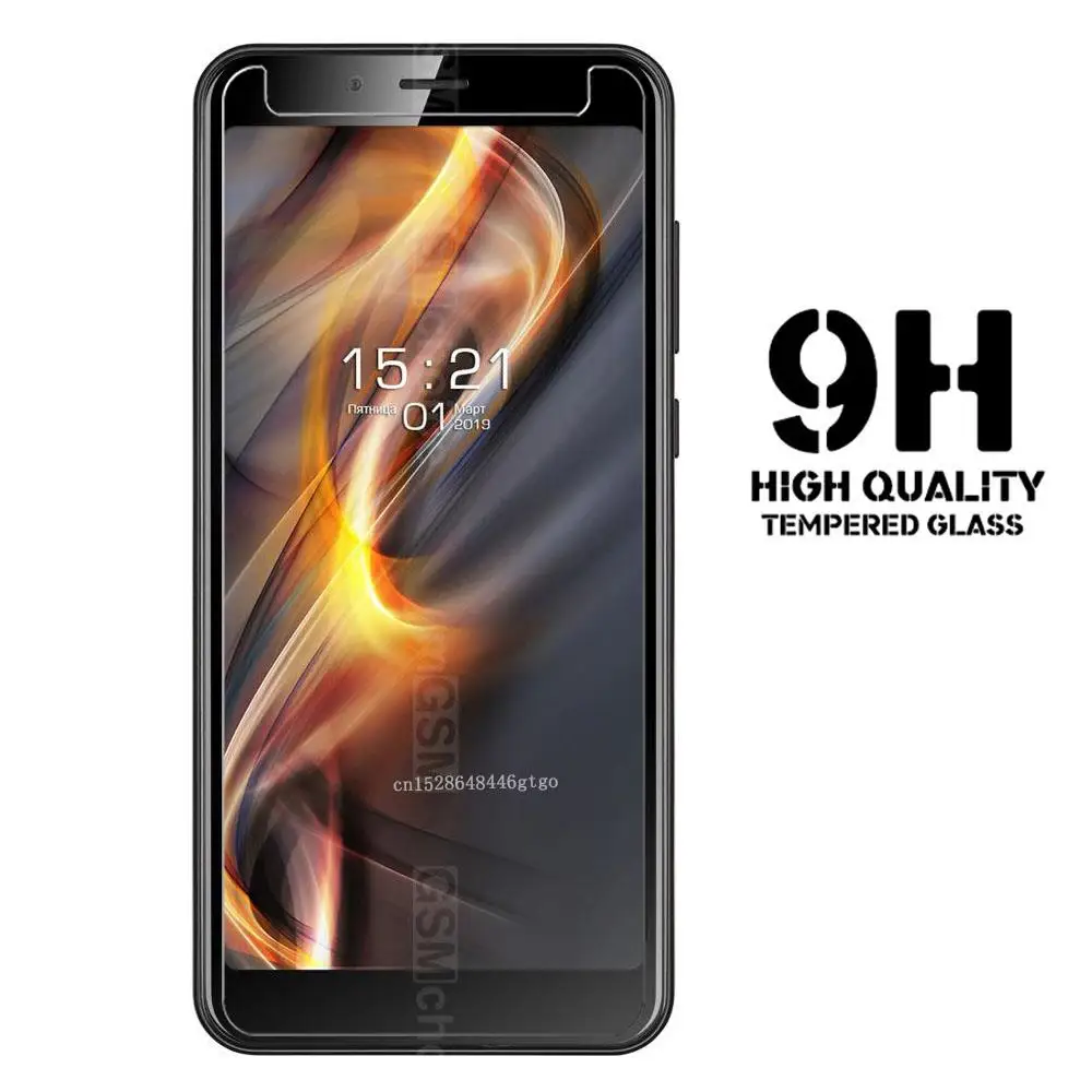 واقي شاشة ممتاز من الزجاج المقوى لهاتف Fly Life ، فيلم أمان 9H 2.5D لـ Fly power plus 5000