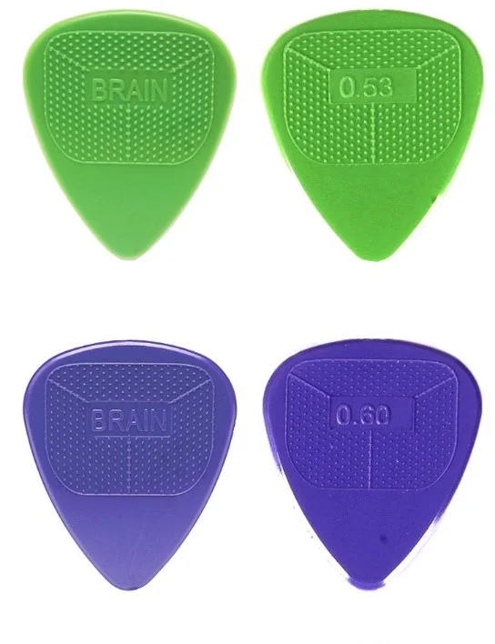 D'andrea Snarling Dog Brain Pick Plectrum Mediator Guitar Nylon Pick Plectrum Mediator, Made in USA