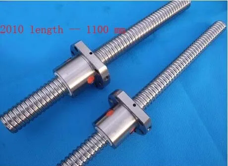 

Acme Screws Diameter 20 mm Ballscrew SFU2010 Pitch 10 mm Length 1100 mm with Ball nut CNC 3D Printer Parts