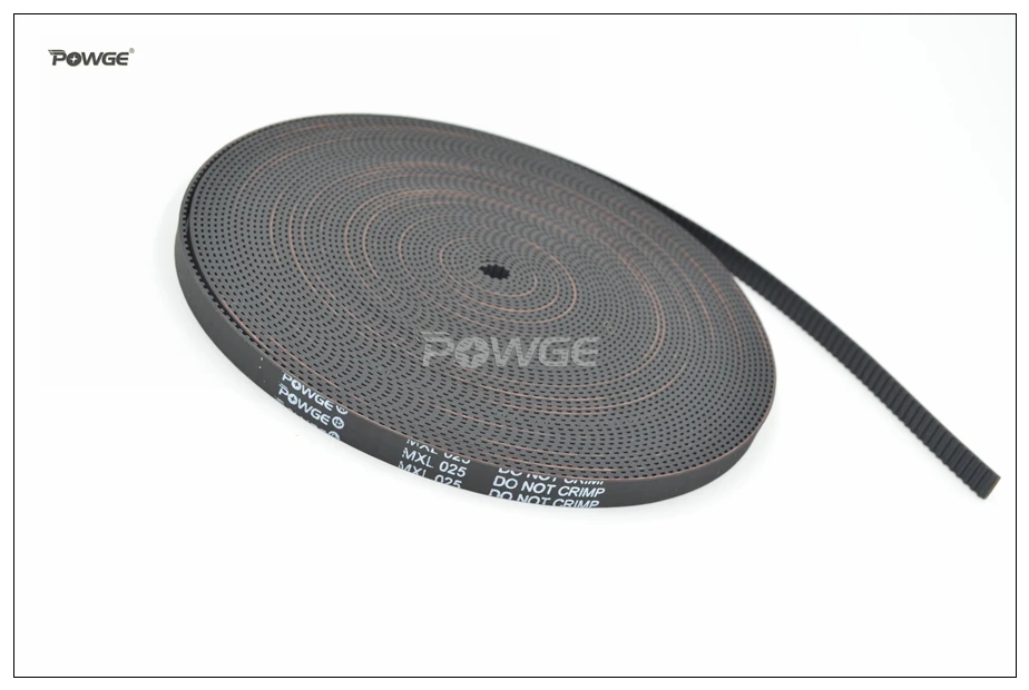 POWGE 50meters MXL Open Timing Belt Width 6.4/9.4mm MXL 025