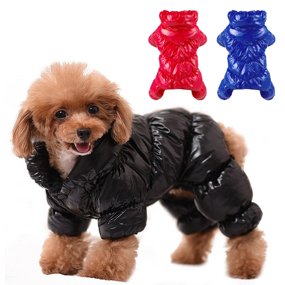 Winter Dog Coat Jacket Waterproof Dog Puppy Clothes for French Bulldog Pet Clothes Jumpsuit Clothing Costume For Small Dogs Pug