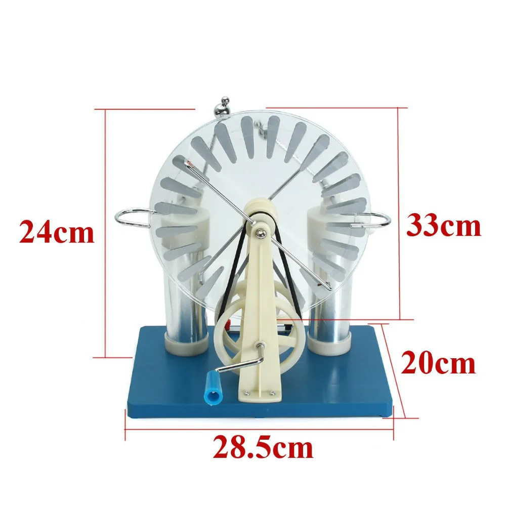 Wimshurst Static Machine Physics Electrostatic Generator Electricity Tesla experimental equipment