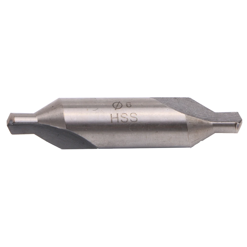 Metric Combined HSS Center Drill Countersink Bit Double Ended 60 Degree Angle