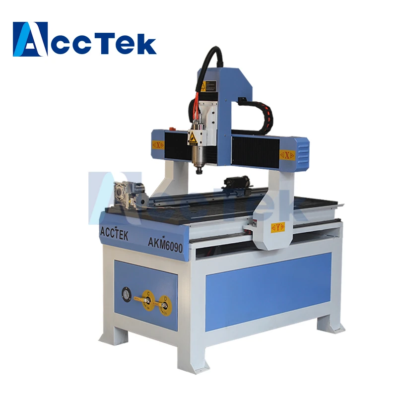 2022 رخيصة الصين AccTek 6090 باستخدام الحاسب الآلي أجهزة التوجيه ثلاثية الأبعاد/مصغرة نحت جهاز التوجيه باستخدام الحاسب الآلي