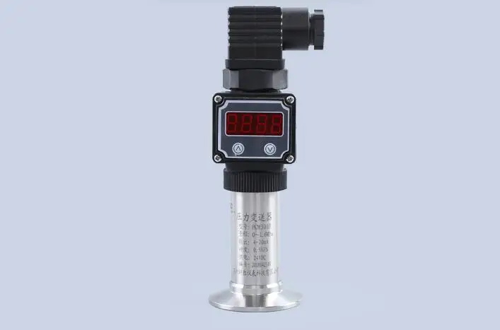 

display Digital pressure transmitter Hygienic diaphragm pressure transmitter Sensor