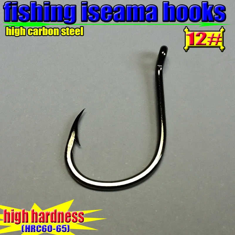 2023new iseama hooks high-quality and high-hardness hooks with ring size:5#---12#  quantity:300pcs/lot