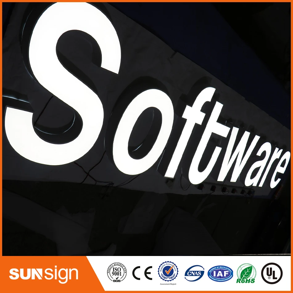 high bright frontlit 3d led letter sign, letter, led letter