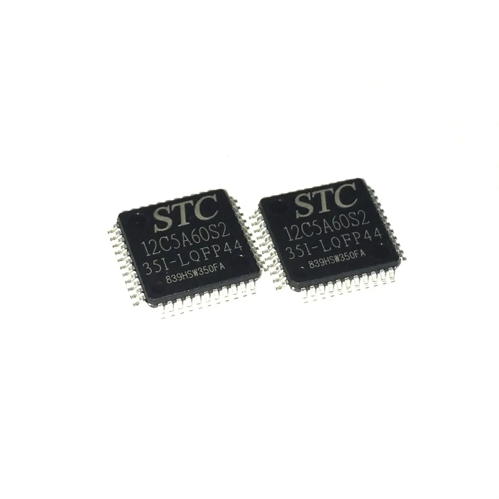 Single Chip Microcontroller STC12C5A60S2-35I-LQFP44 STC12C5A60S2