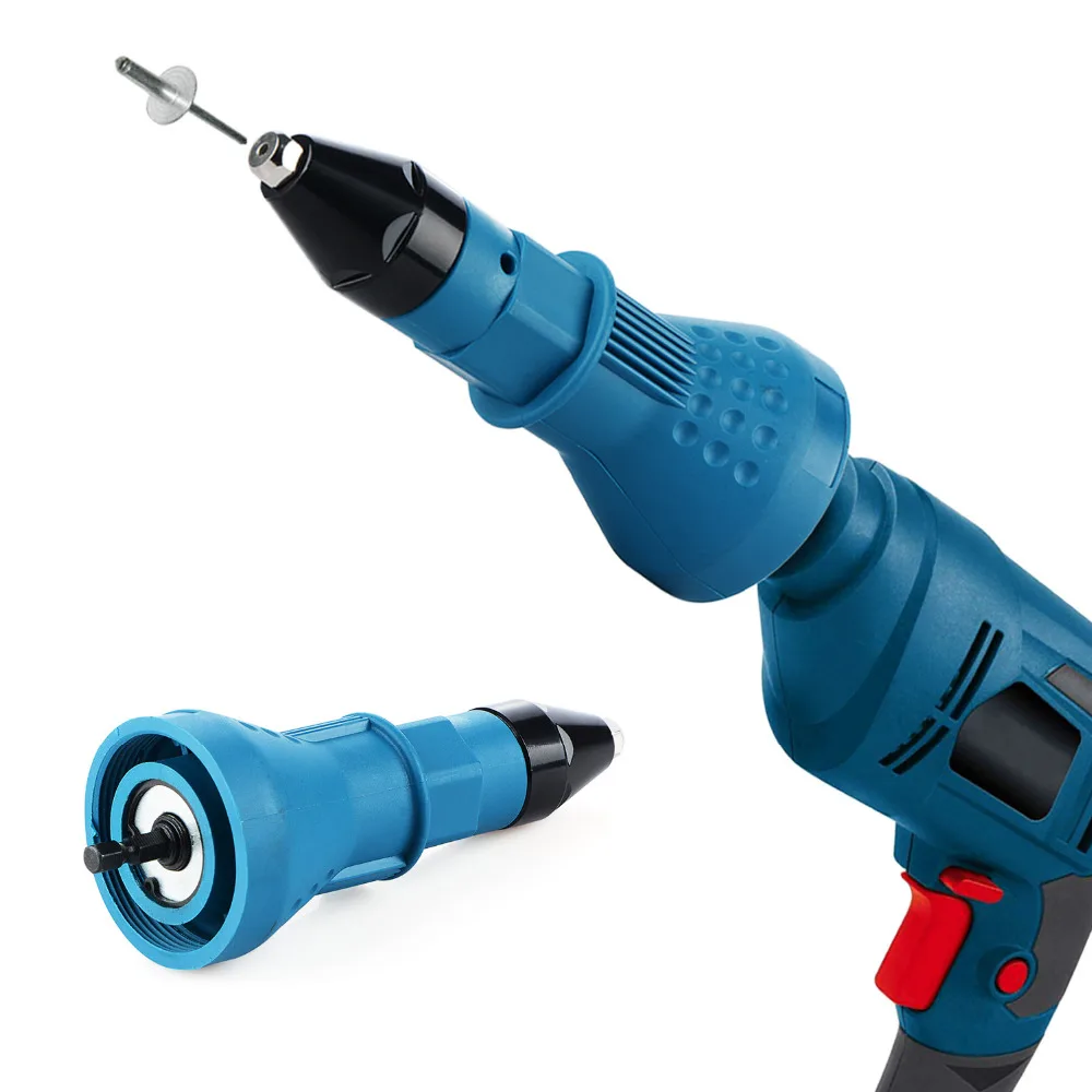 Điện Đinh Tán Súng Kéo Adapter Điện Kéo Đinh Tán Chuyển Đổi Adapter Điện Đinh Tán Hạt Súng Tán Đinh Khoan, Bộ Chuyển Đổi Hạt Dụng Cụ