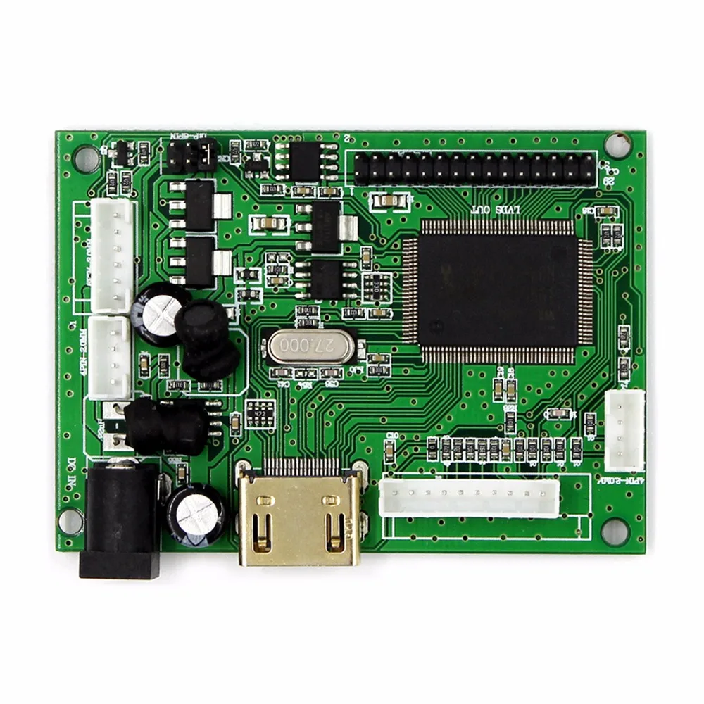 Placa controladora lcd hd mi com tela de 1024x600, 10 polegadas