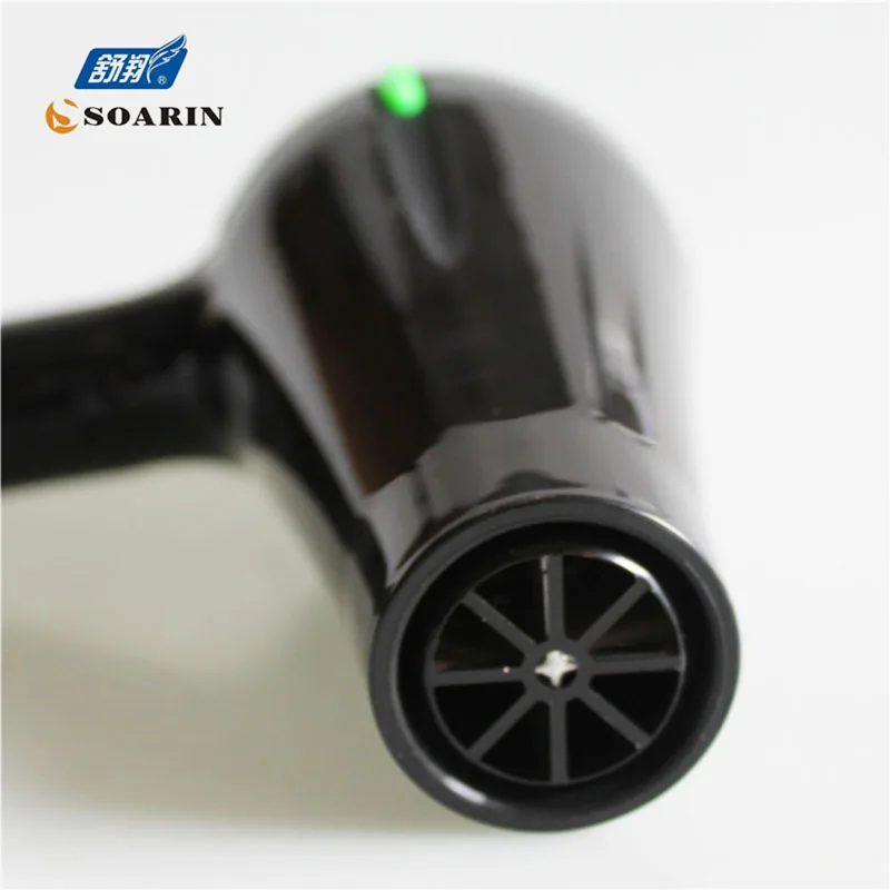 SOARIN-secador de pelo profesional para el hogar, dispositivo de aire caliente/frío de alta potencia, Termostato negro