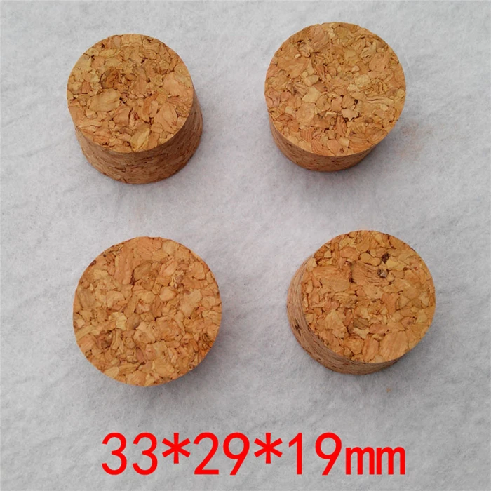 33x29x19mm Wine Glass Bottle Pot Soft Corks Test Tube Wood Stoppers