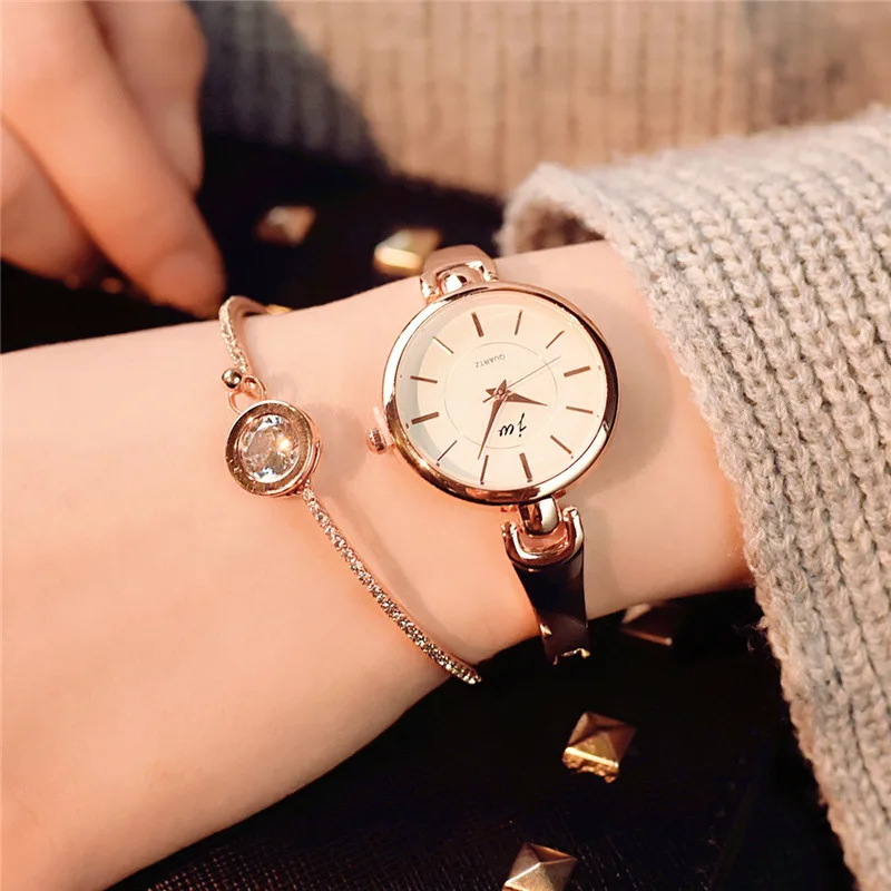 JW Fashion Brand Luxury Crystal Rose Gold Watches Women Casual Woman Bracelet Quartz Watch Dress Relogio Feminino orologio donna