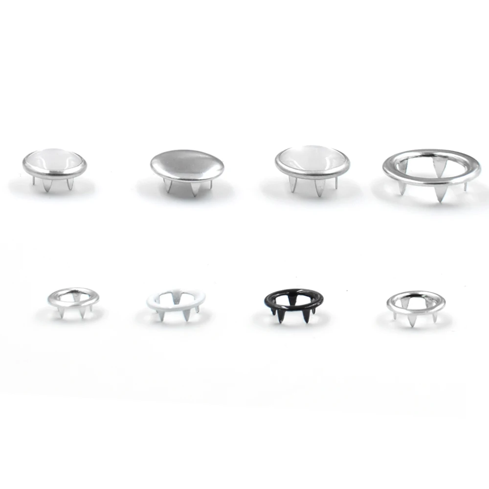 Snaps Metal Buttons Spray Paint Rivet Children\'s Clothing BUCKLE 7.5/9.5/11/15 mm Dies