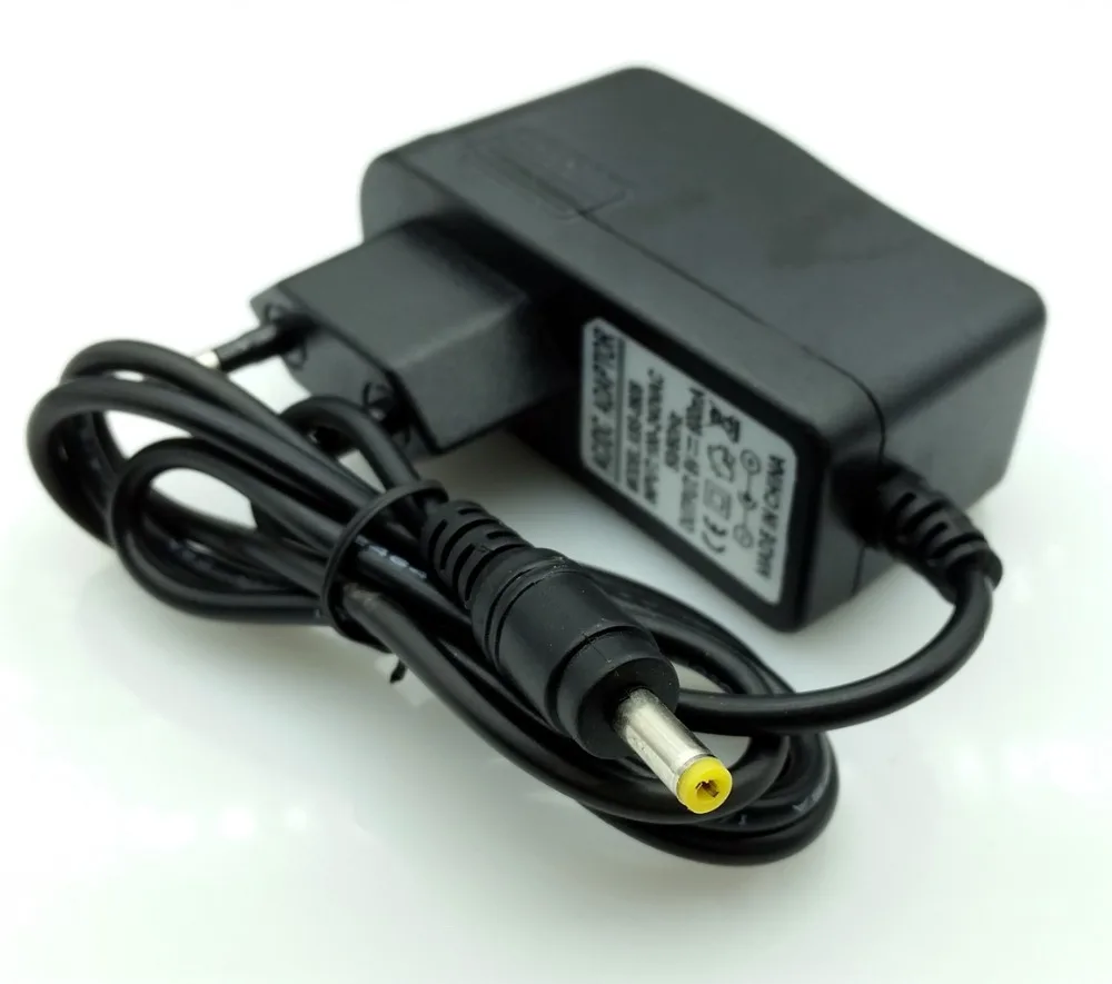 6V 600ma AC 100V-240V Converter Adapter DC 6V 0.6A 600mA Power Supply EU Plug DC plug 4.0mm x 1.7mm