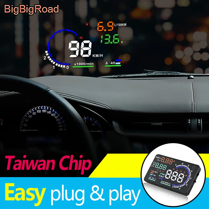 

For Suzuki Grand vitara SX4 XL7 Kizashi Jimny Vitara Swift Aerio CELERIO Car OBD2 II Windscreen Projector HUD Head Up Display