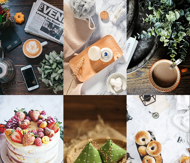 60X90cm 2 lati 24 colori PVC fondali fotografia impermeabile Premium marmo Texture sfondo per foto cibo gioielli Mini articoli