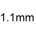 Dia  1.1mm