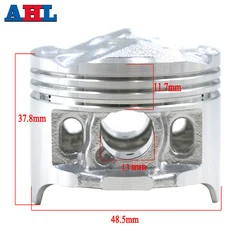 Motorcycle Engine Cylinder Bore Size 48.5 ~ 49.5 mm Piston & Rings For Honda CBR250RR CBR22 KAZ MC22 MC23 Jade250 Hornet250