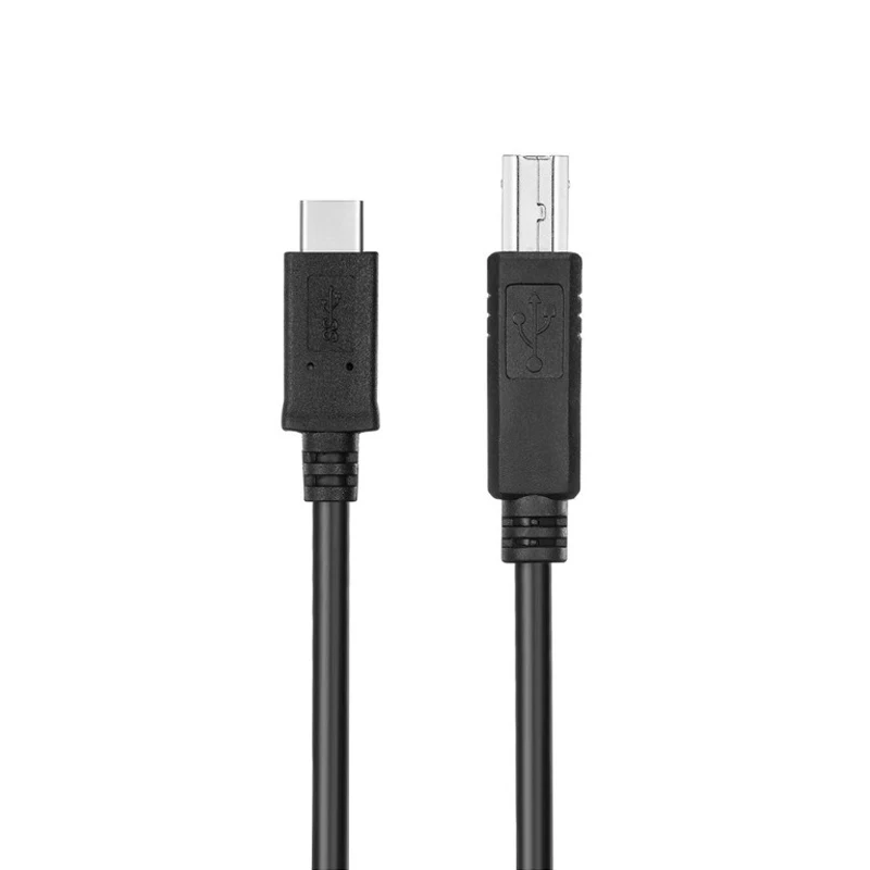 USB C to USB B Printer Cable, USB 2.0 Type C to B Male Cable for HP, Canon, Brother, Samsung Printers,1/2/3 Meter