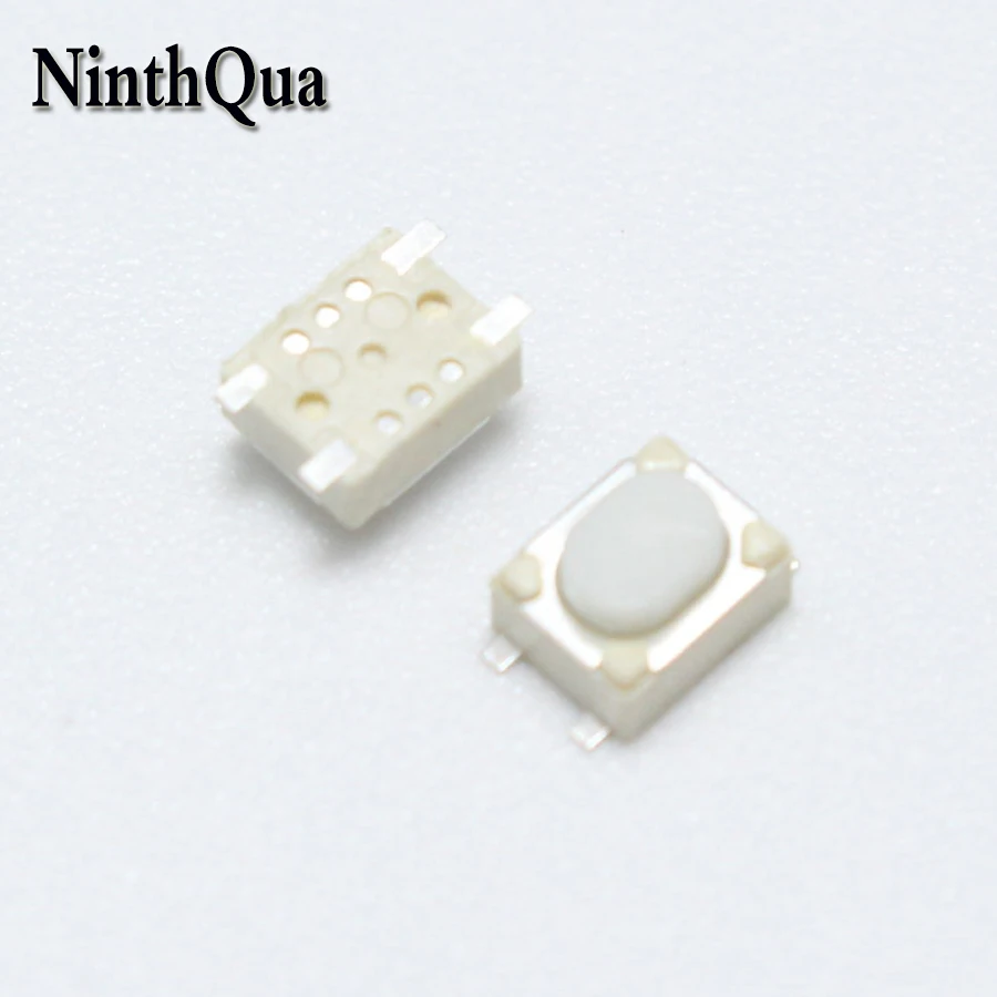 10pcs 3*4*2.5mm 4P SMD Tact Switch 3X42.5mm 4Pin Micro Push Button Tactile Switchs for electronic cigarette