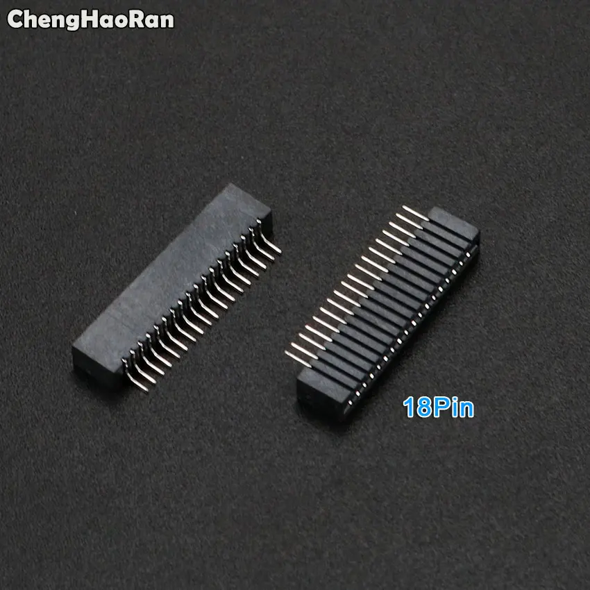 ChengHaoRan 18Pin 19Pin Button Film Socket For Sony Playstation 2 PS2 Conductive Film Connector Port Controller Slot