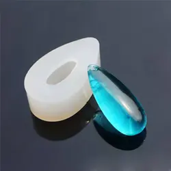 DoreenBeads – moule en Silicone blanc pour pendentif, pour bijoux en résine, goutte d'eau, 34mm(1 3/8