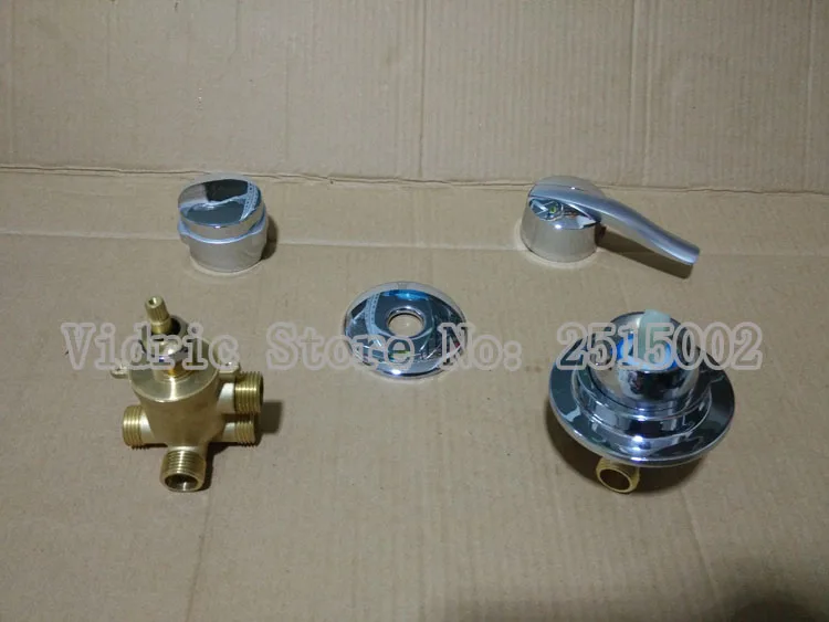 

Customized 2/3/4/5 gears screw thread/intubation style split valve faucet, shower room mixing valve water tap no connecting hose